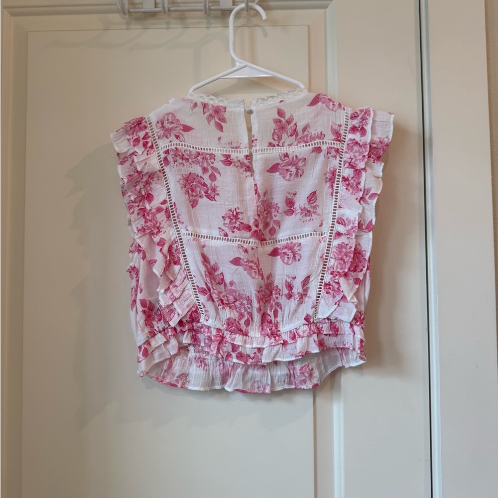 Floral Pink Ruffled Set - Picture 4 of 4